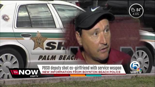 PBSO deputy shot ex-girlfriend with service weapon, was on duty