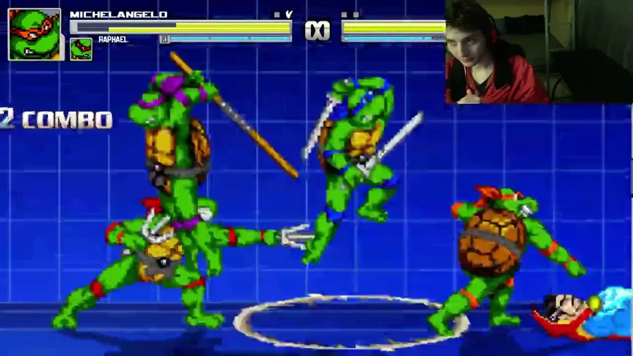 Teenage Mutant Ninja Turtles Characters (Leonardo And Raphael) VS Doctor Strange In An Epic Battle