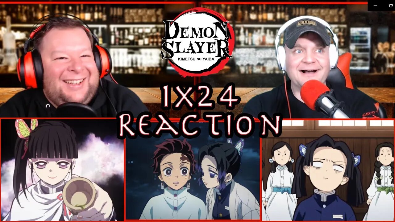 Demon Slayer Reaction - Season 1 Episode 24 - Rehabilitation Training