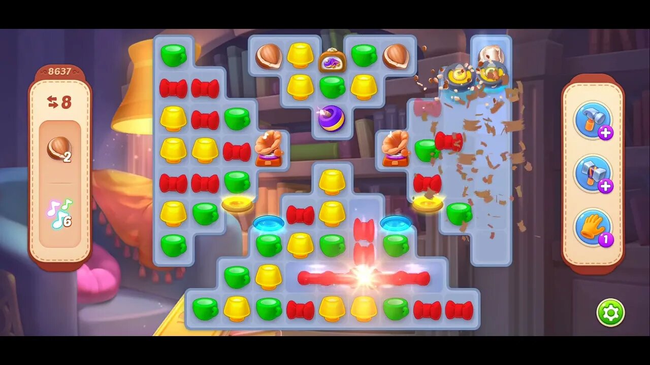 Playrix Homescapes Gameplay Walkthrough Level 8637