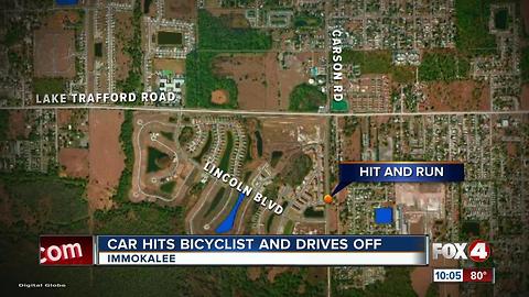 Hit-and-Run leaves Bicyclist Injured