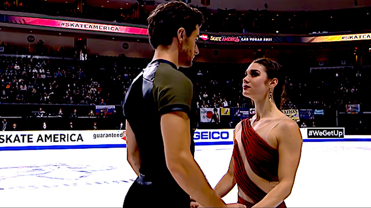 Laurence Fournier Beaudry & Nikolaj Skate America