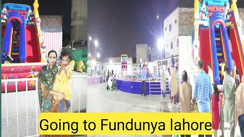 Fun dunya vlog l Fun world playland lahore l #funduniya #nailazafarvlogger #nailazafarvlog