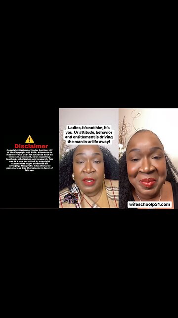 It’s Not Him Its YOU (Woman)! 🫵🏻 You Take Accountability and Grow Up!