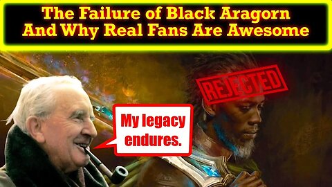 The Woke Failure Of Black Aragorn Is A Story Of How Real Fans Will Always Be Victorious!