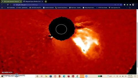 Crack in our Magnetic Field