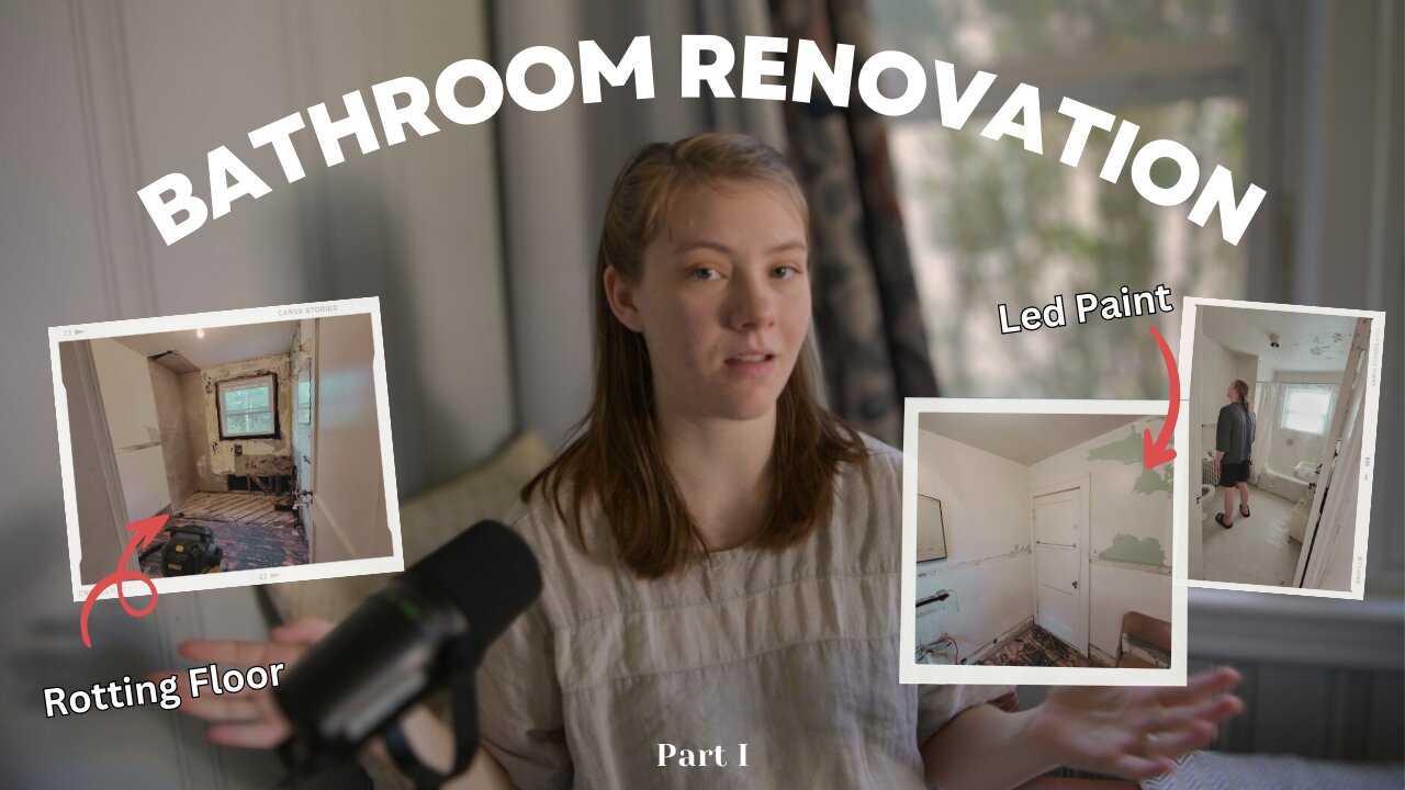 Vlog | Brainstorming Bathroom Remodel Pt. I