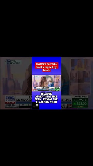 BREAKING: Elon Musk Taps NBC Universal’s Ad Chief to be Next Twitter CEO #shorts