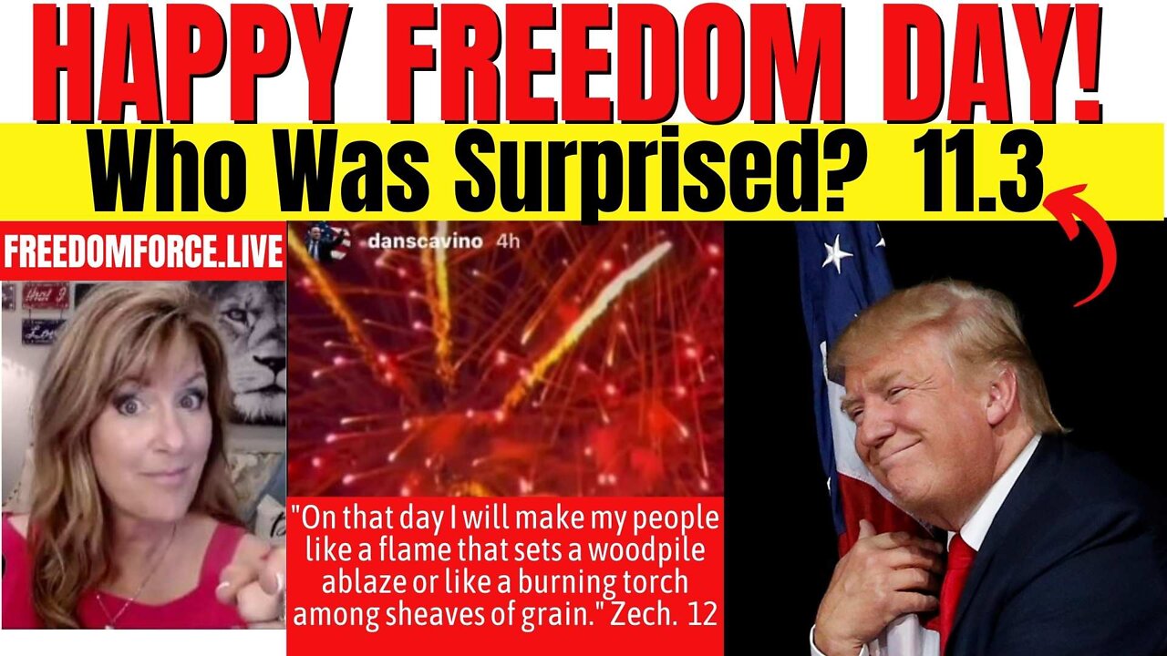 Happy Freedom Day 2022! Surprise Witness - 11.3 Zechariah 12 7-3-22