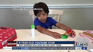 6-year-old boy making millions reviewing toys