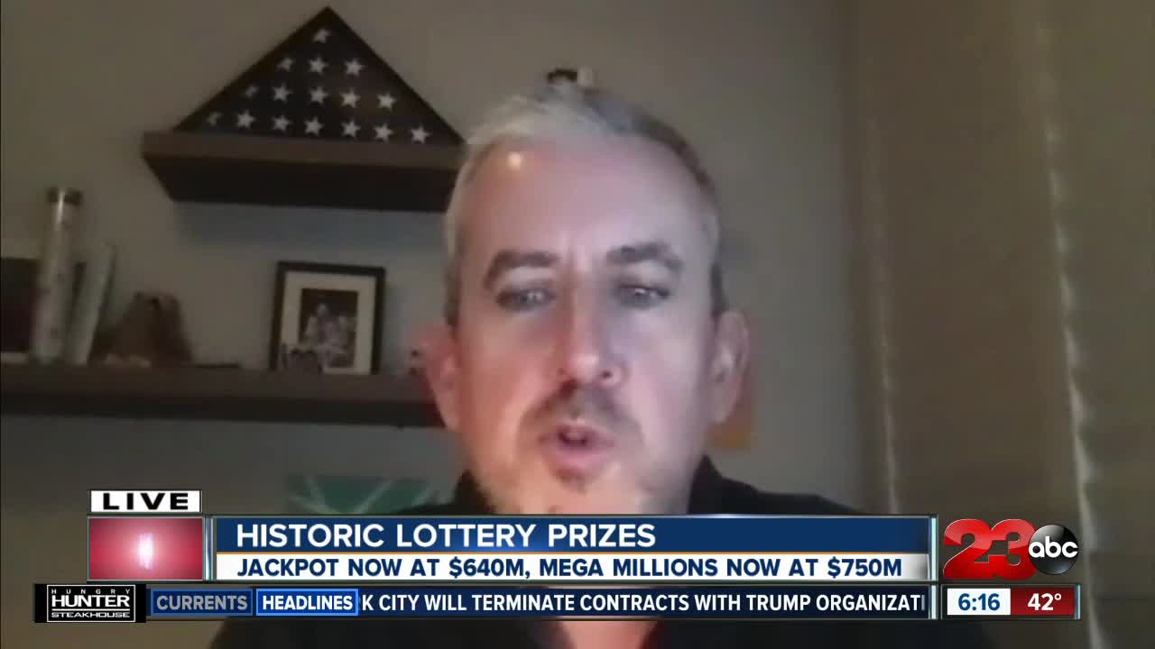 Lottery expert discusses historic prizes