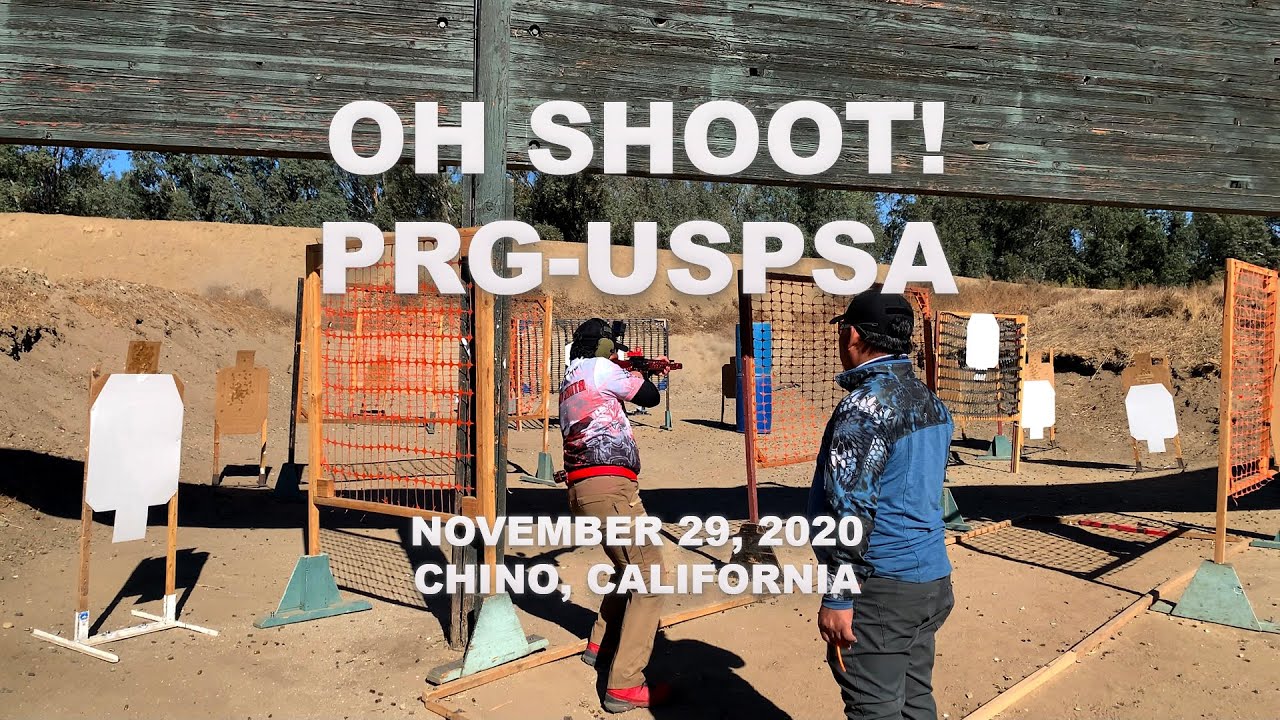 Oh Shoot PRG USPSA November 15, 2020