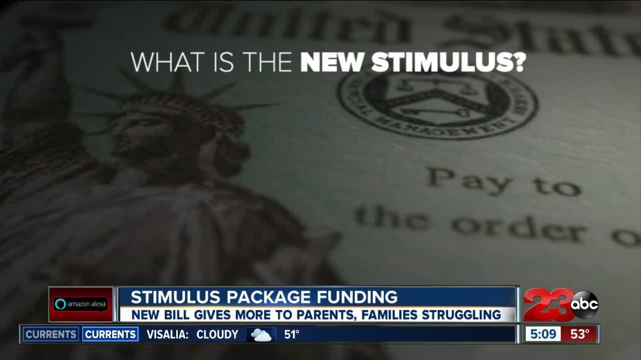 Stimulus Package Funding: This new bill gives more to parents and families struggling