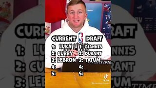 Zach took who first overall?! Current NBA Draft! #shorts #nba