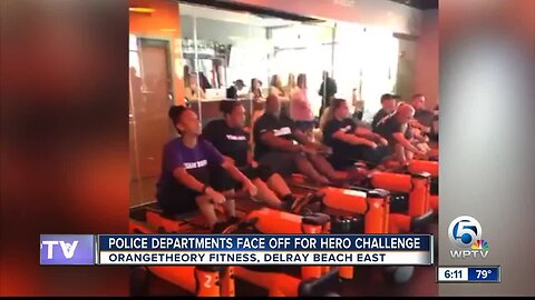 Police departments face off for hero challenge near Delray Beach