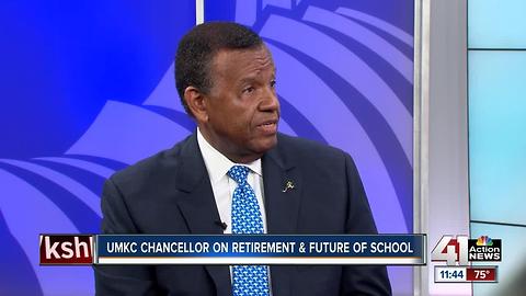 UMKC chancellor speaks about retirement & future of school