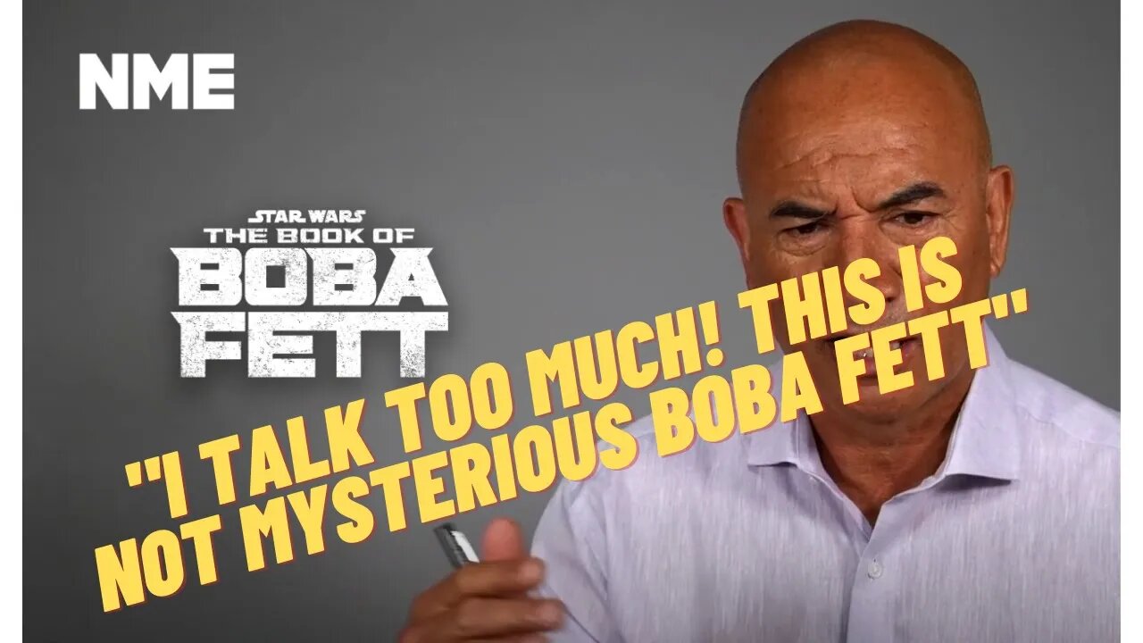 NME Video Interview with Temuera Morrison. "Boba Fett talks too much".