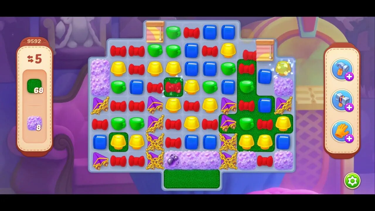 Playrix Homescapes Gameplay Walkthrough Level 9592