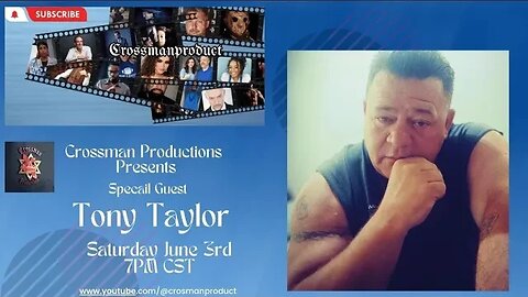 Crossman Productions Presents Actor Tony Taylor