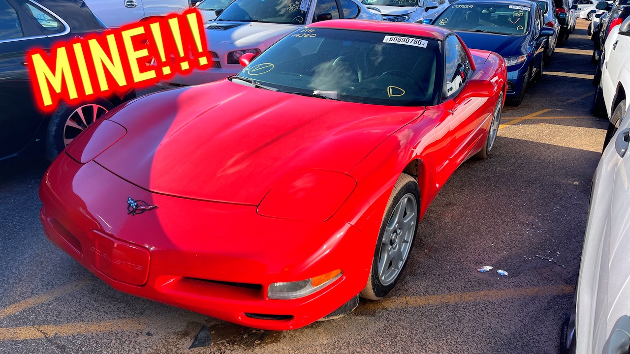 Copart Walk Around 1-26-21 + 99 C5 Corvette CHEAP!!