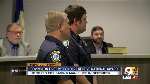 Covington EMTs save stroke victim in under 30 minutes