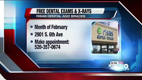 Free dental exams & x-rays for Tucson kids