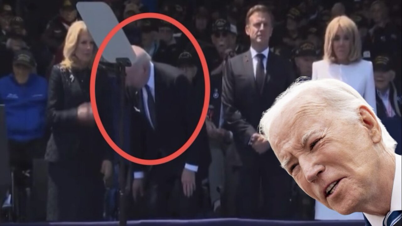 Joe Biden CAUGHT ON CAMERA ⚠️