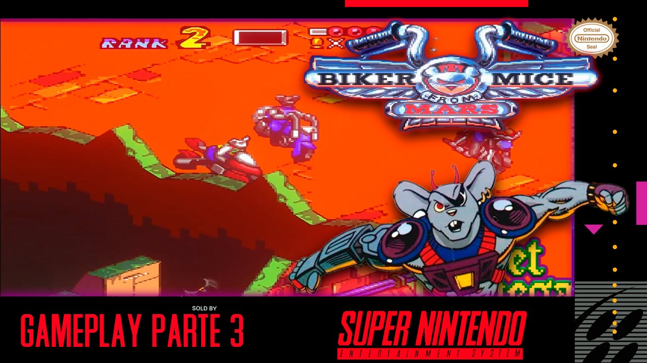 Biker Mice From Mars Parte 3 || 720P + 60FPS + SHADERS || #snes