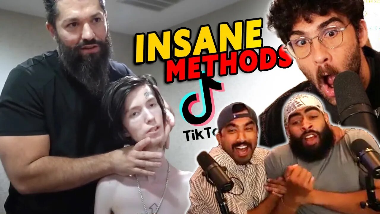 HASANABI reacts to Crazy CHIROPRACTOR & Turkish Barber Tik Toks