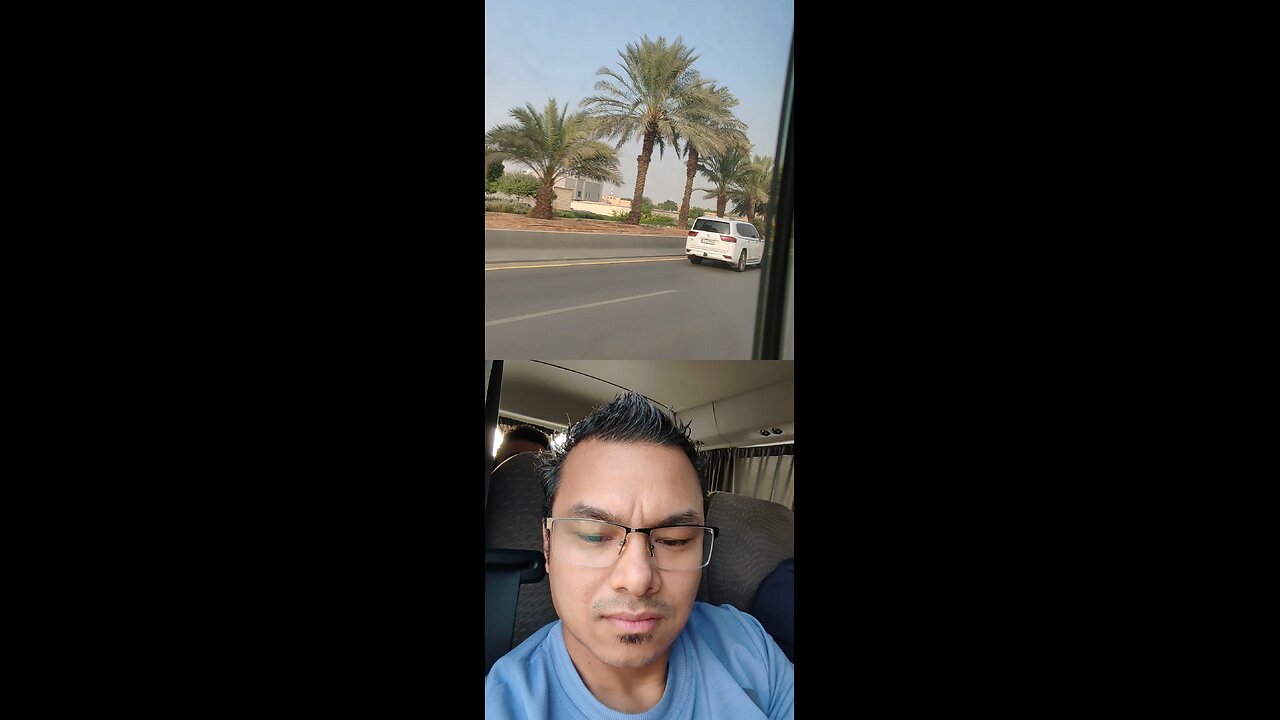 At traveling for job