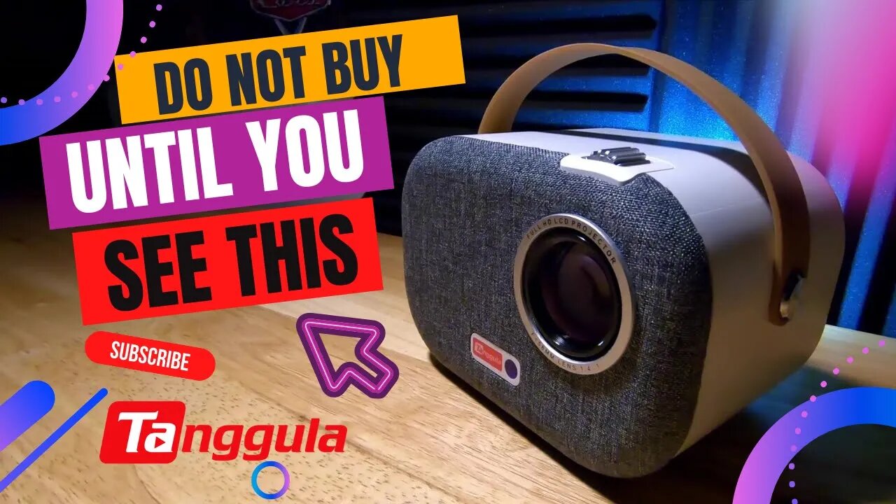 Tanggula Y1 IPTV Projector DONT BUY Until You See This!