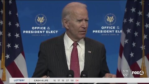 President Elect Joe Biden will not close down economy