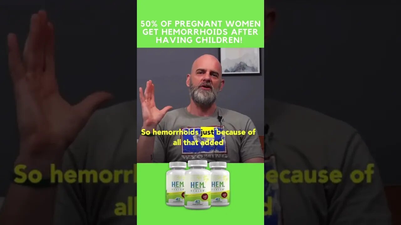 50% Of Pregnant Women Are Going To Get Hemorrhoids!