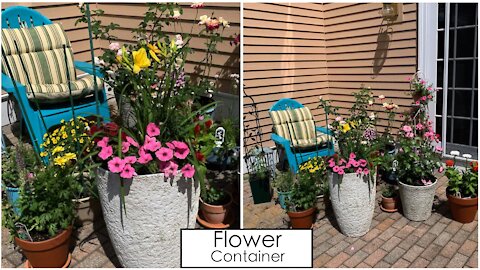 Fast & Easy Gorgeous Flower Container Garden