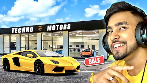 Opened luxury Car showroom in Town named Techno Motors(Car for sale Simulator2023) Ep-01