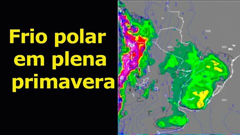 Frio polar em plena primavera , chuva e estiagem nesta semana, informa Francisco de Assis