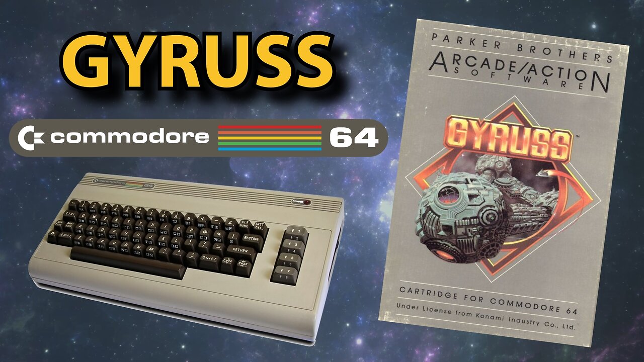 GYRUSS - Commodore 64