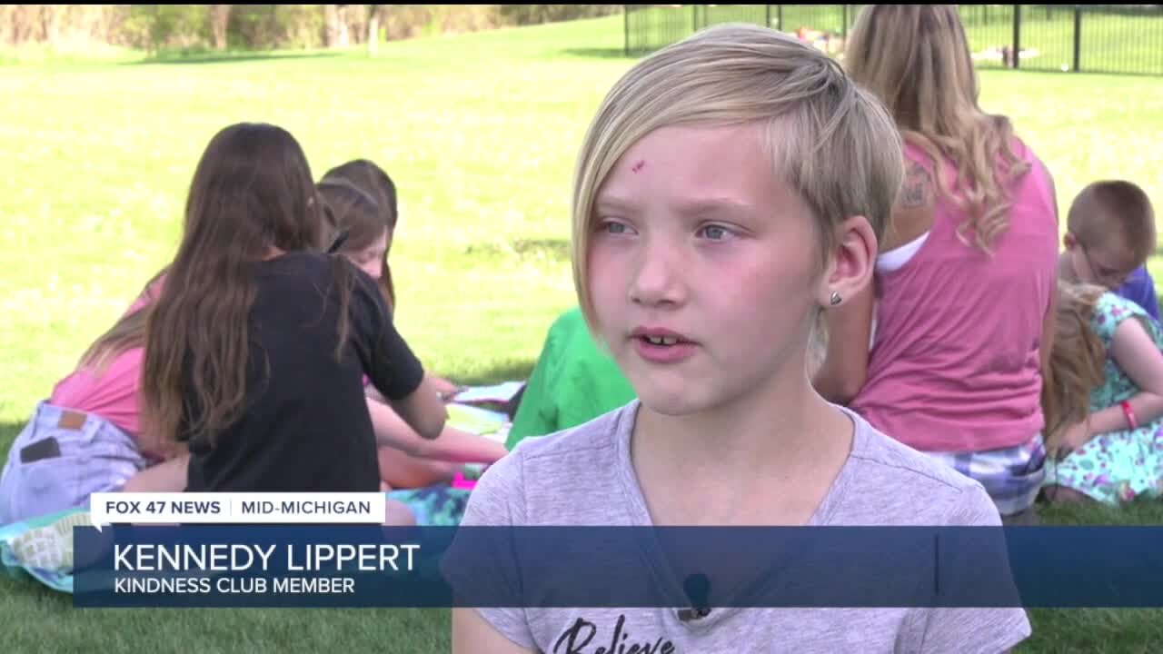 Ten-year-old Kennedy Lippert says it's a lot of fun.