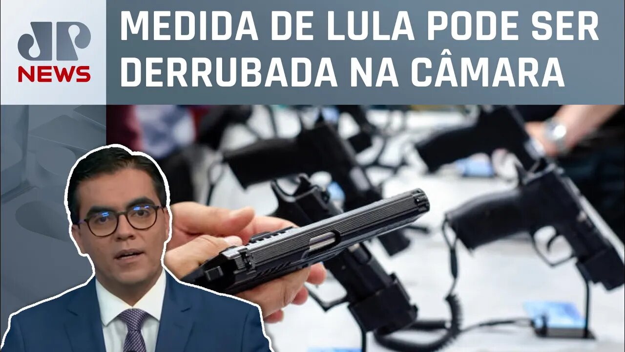 Comissão aprova projeto para derrubar decreto sobre armas de fogo; Vilela comenta