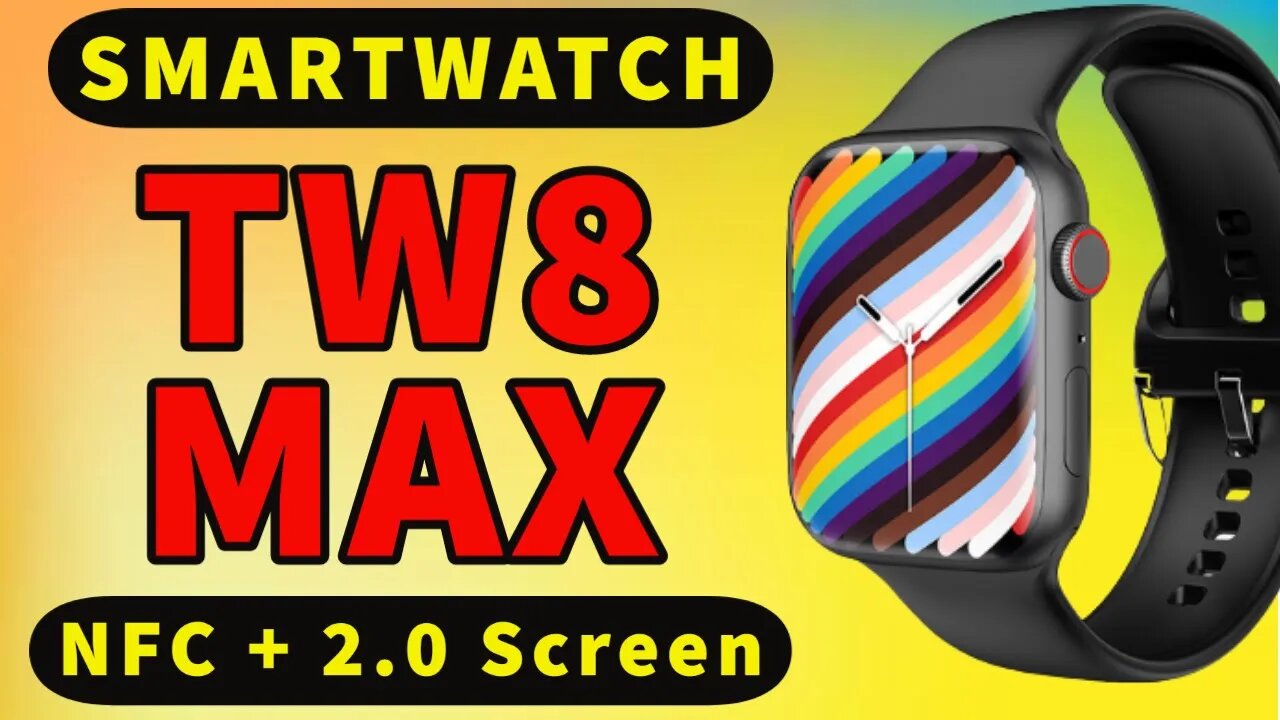 TW8 MAX smartwatch 45mm tela 2 0 pk HW8 IW8 Watch 8 Series