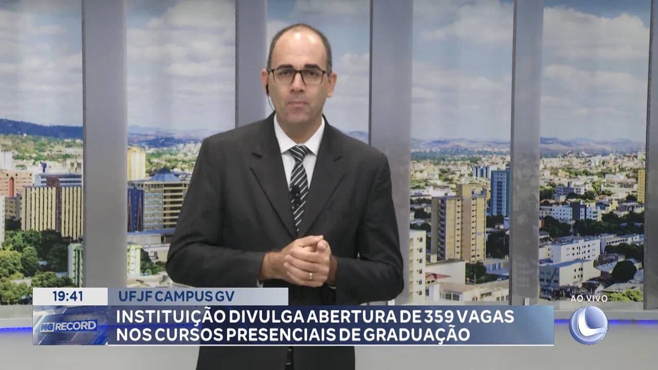 UFJF Campus GV: Instituição Divulga Abertura de 359 Vagas nos Cursos Presenciais de Graduação.
