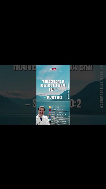 Antes que o "AR" existisse DEUS já existia. Confie, dias melhores virão...