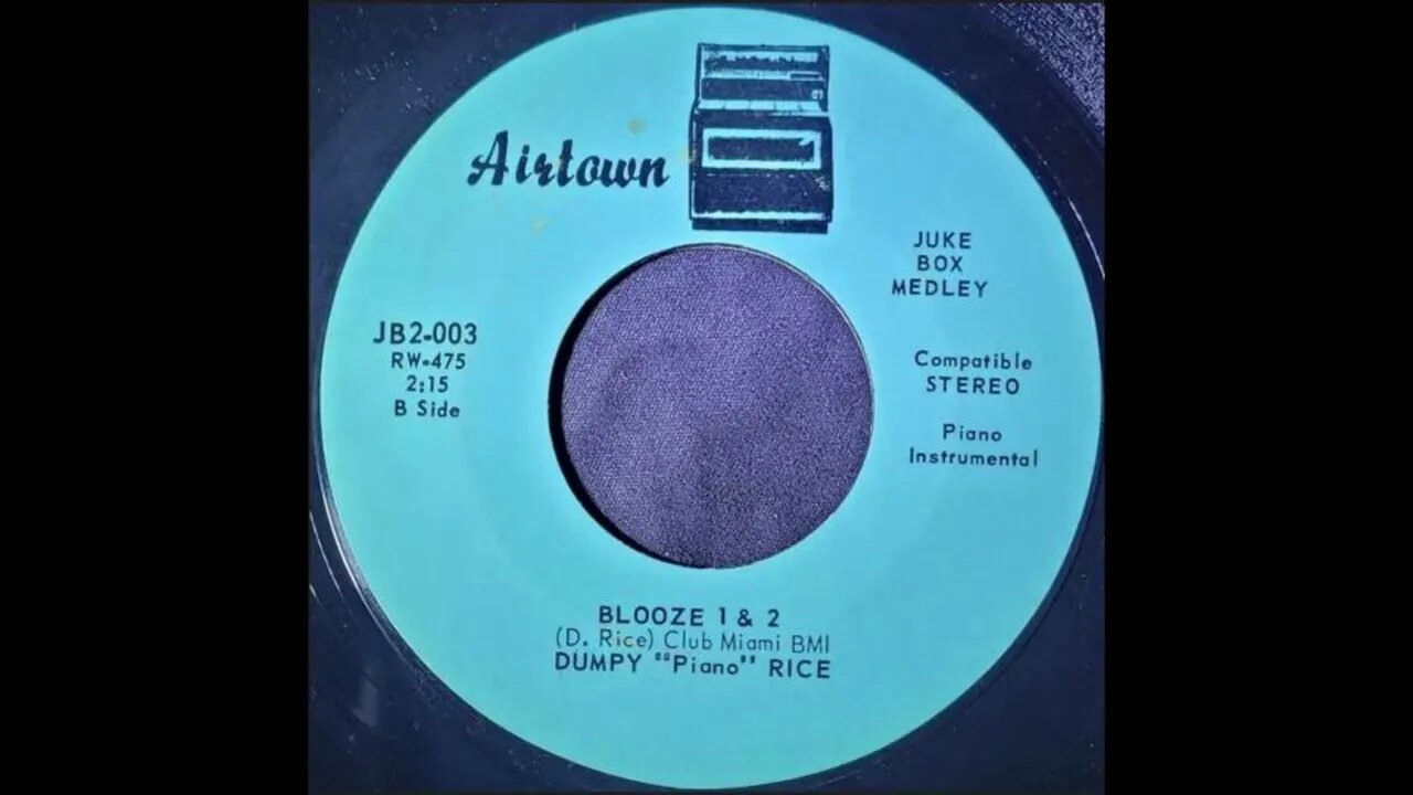 Dumpy "Piano" Rice – Blooze 1 & 2