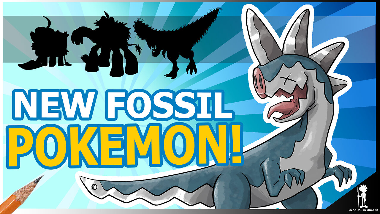 NEW Fossil Pokemon | Hydonso Region 🐘🦖