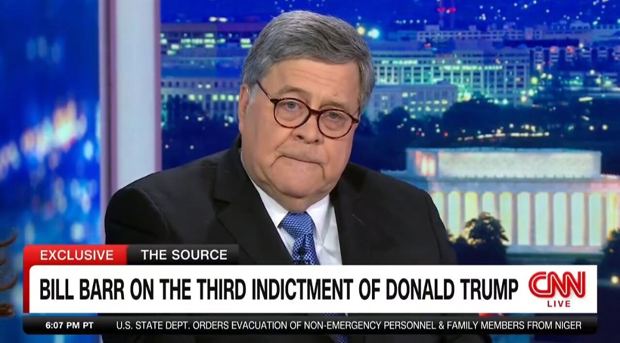 Barr Claims Trump Knew That He Had Lost the Election