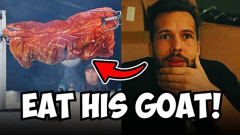 Crazy Tristan Tate EATS His Friends Pet!