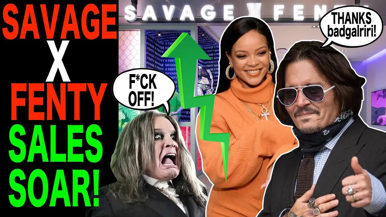 Johnny Depp Thanks Rihanna for Savage X Fenty Fashion Show Gig. Ozzy Osbourne Says No Johnny in Film