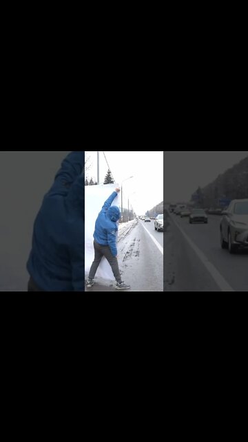 🇷🇺On the Leningrad highway in Moscow, Russian fans held a rally in support of the Serbian national
