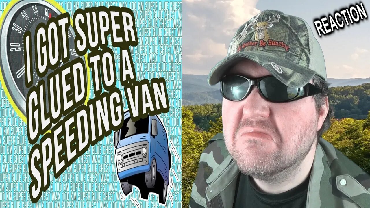 I Got Super Glued To A Speeding Van *100KM Super Glue Chest Wax* REACTION!!! (BBT)