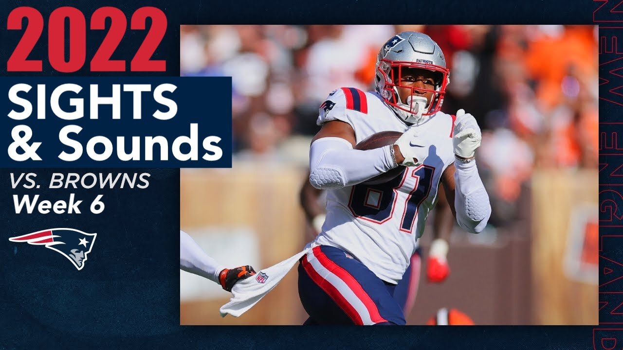 Sights & Sounds: Patriots Big Win in Cleveland - Week 6 vs. Browns NFL